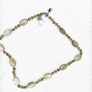 4913. Chaps Taupe Shell Necklace